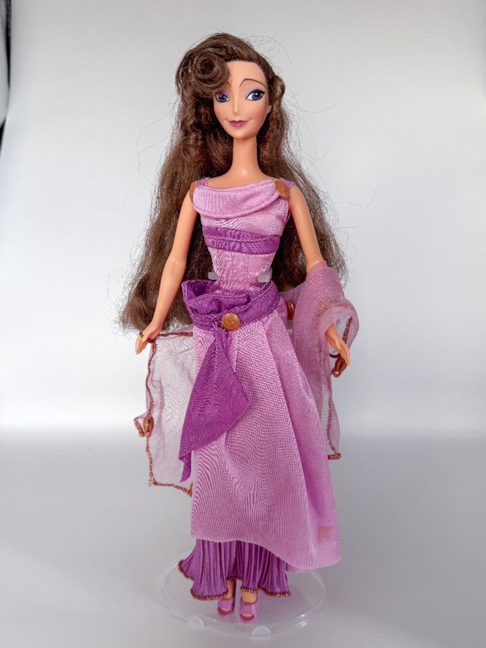1996 Disney Hercules Fashion Secrets Megara Barbie Doll